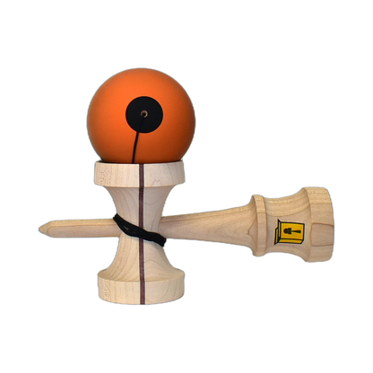 Cereal Kendama Pumpkin spice Trinity Shape  Beech Cloud+ Clear