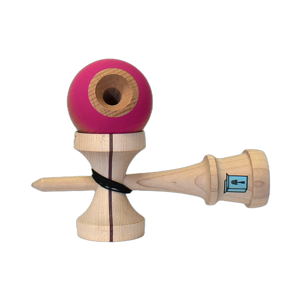 Cereal Kendama Neon fade Summit Shape  Beech Cloud+ Clear