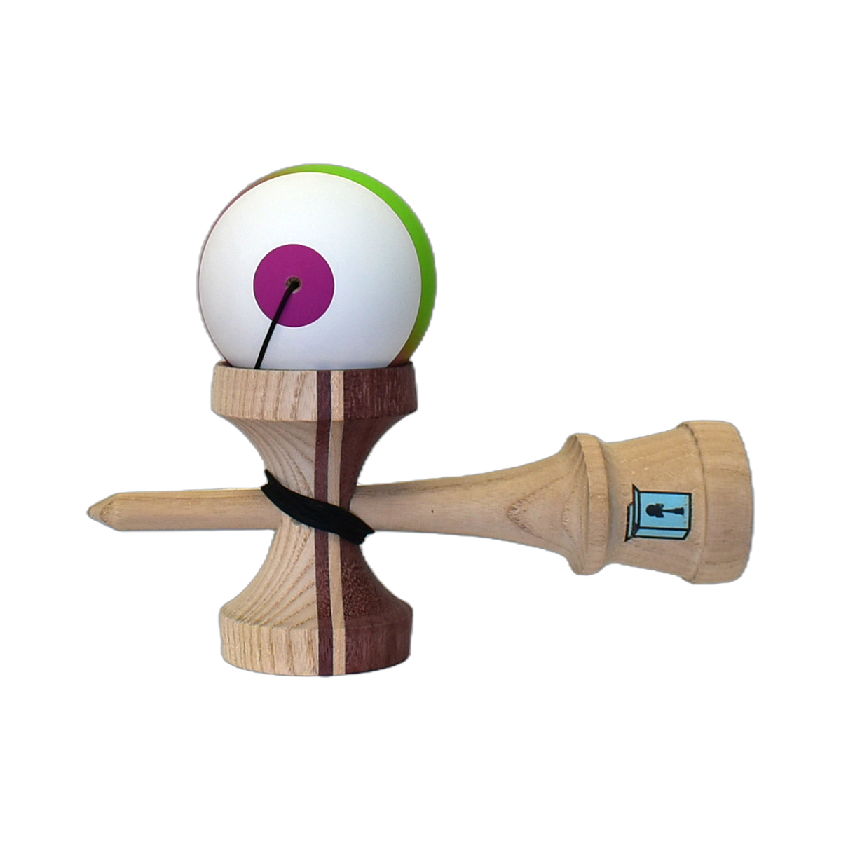 Cereal Kendama Grape fade Summit Shape  Beech Cloud+ Clear
