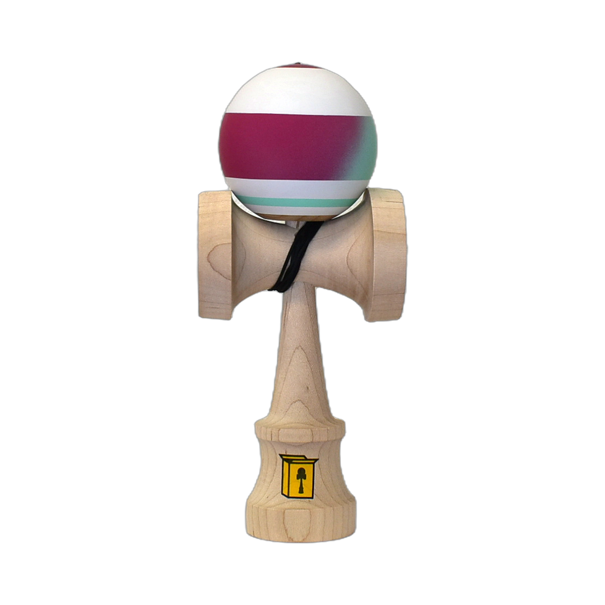 Cereal Kendama Mint cherry Trinity Shape  Beech Cloud+ Clear