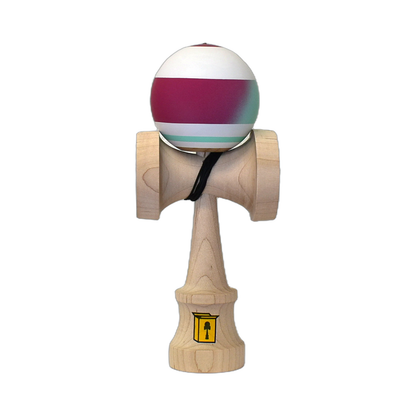 Cereal Kendama Mint cherry Trinity Shape  Beech Cloud+ Clear