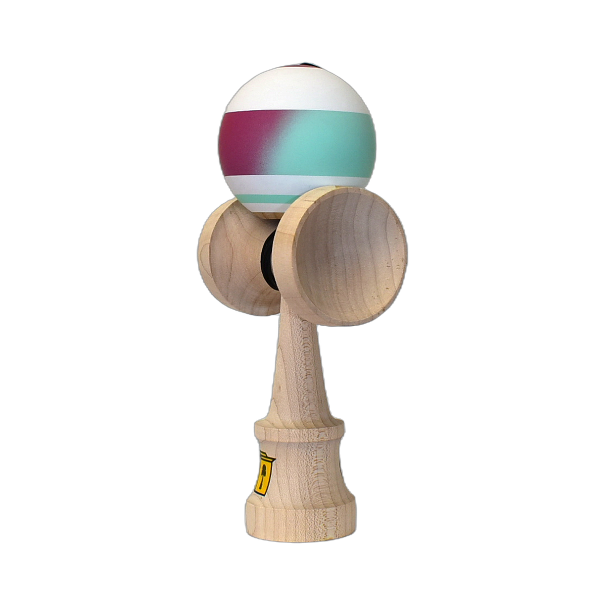 Cereal Kendama Mint cherry Trinity Shape  Beech Cloud+ Clear