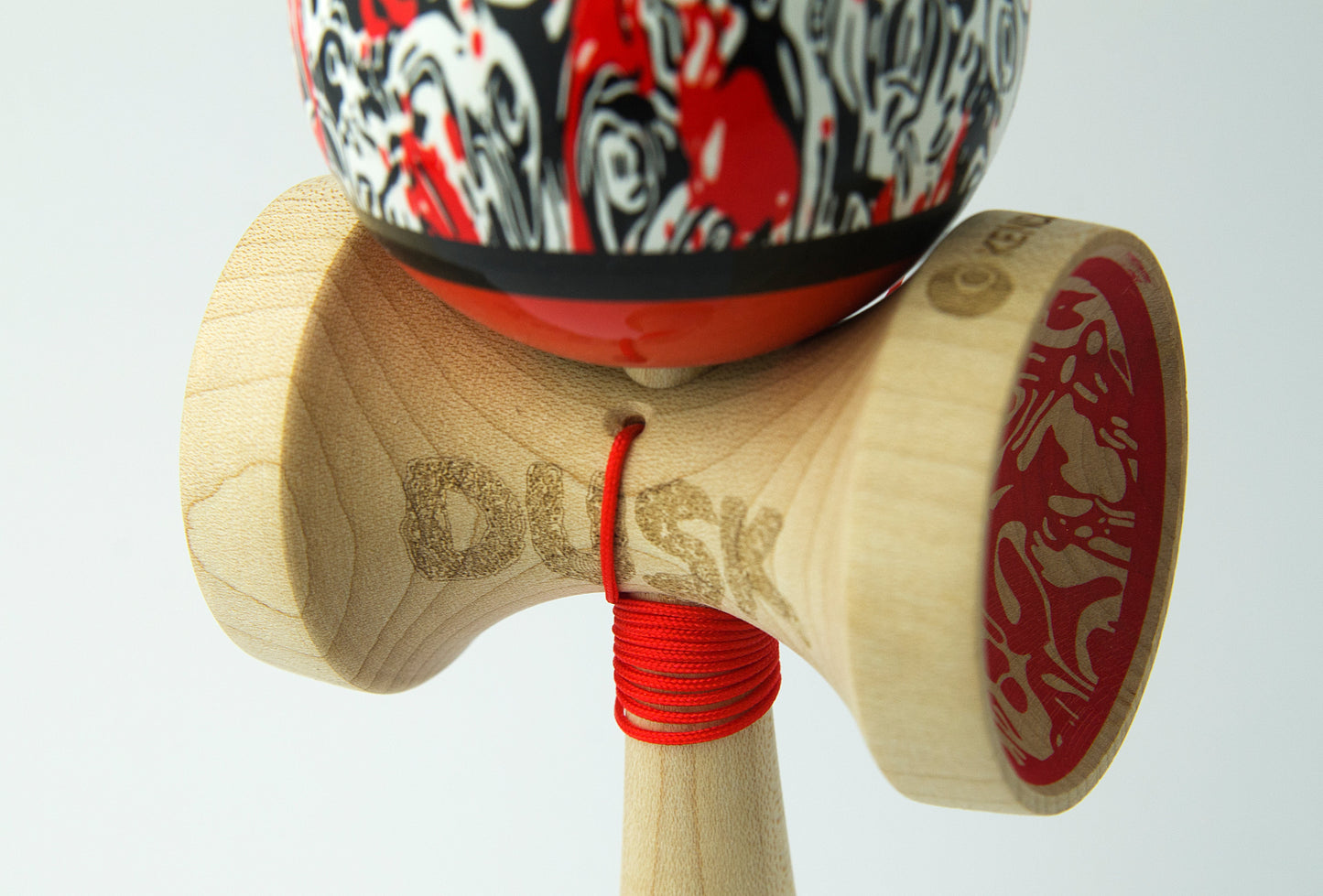 Okendama Dusk Series - Red Tales - ZERO1 shape, SHTICK paint