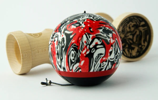 Okendama Dusk Series - Black Tales - ZERO1 shape, SHTICK paint