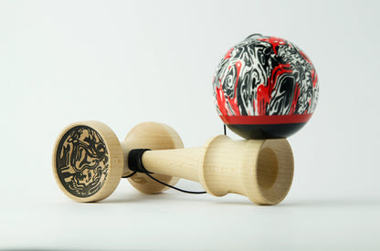 Okendama Dusk Series - Black Tales - ZERO1 shape, SHTICK paint