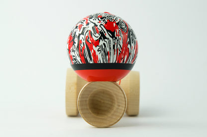 Okendama Dusk Series - Red Tales - ZERO1 shape, SHTICK paint