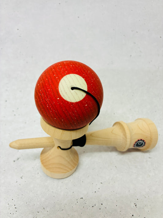 Okendama SPLATTER - REVO -Maple&Ash - Red