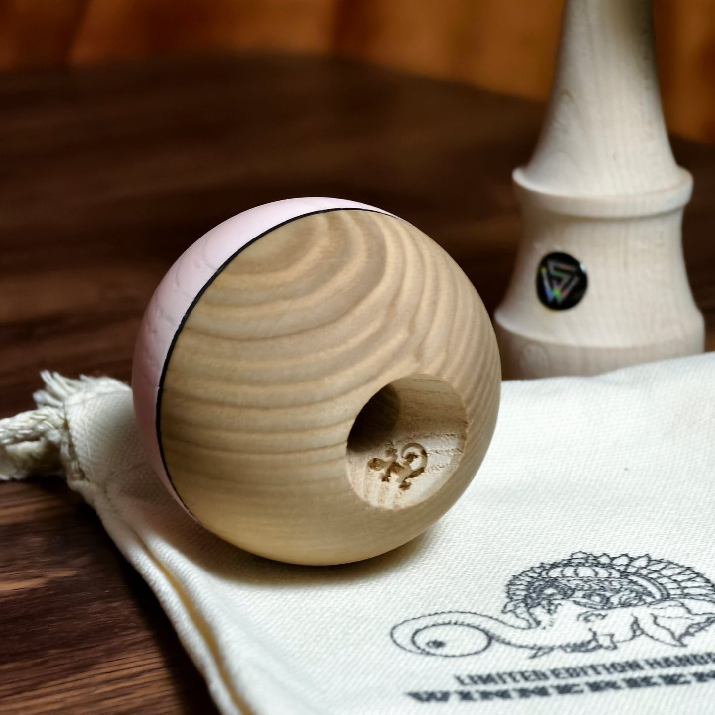 Winner kendama GECKO Pink cloud Tama only Maple