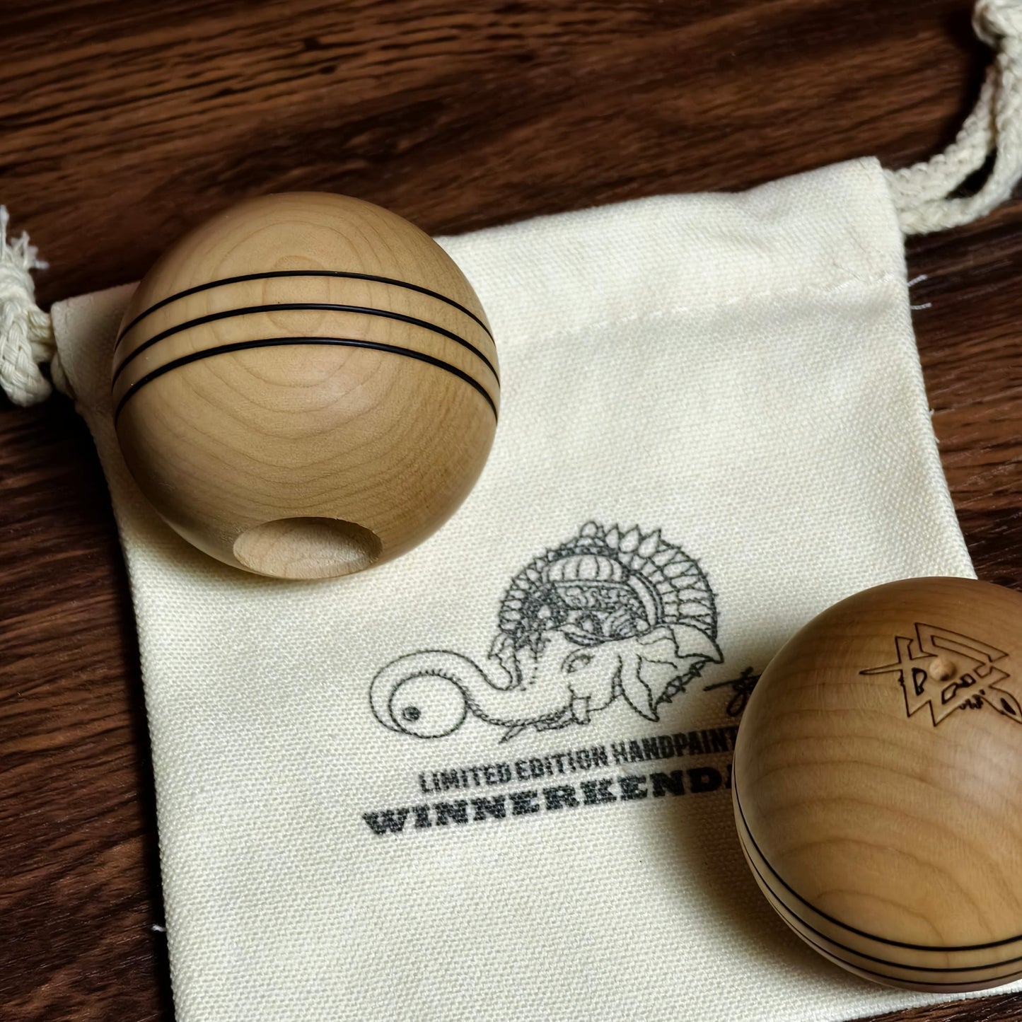 Winner kendama GECKO MBL 3 line Tama only Maple