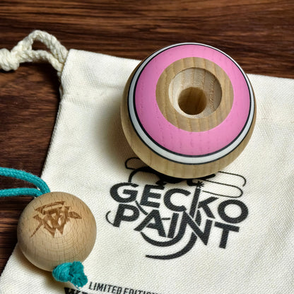 Winner kendama GECKO Pink white Tama only ASH