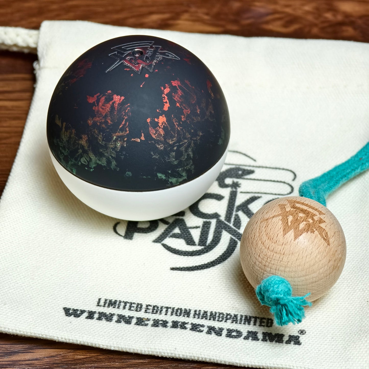 Winner kendama GECKO Chameleon Tama only Maple