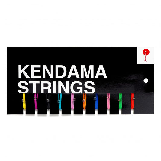 KENDAMA USA Extra Long Kendama Strings - Pack of 10 Colors with Bearings (Free Shipping via Click Post)