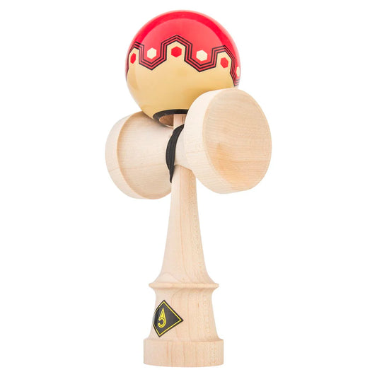 KUSA 限定 CRAFT ORIGAMI Red＆Tan Luna shape Maple superstick painte CFTKZN202