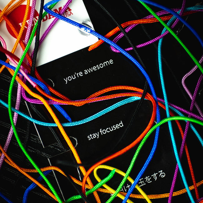 KENDAMA USA Extra Long Kendama Strings - Pack of 10 Colors with Bearings(クリックポスト 送料無料)