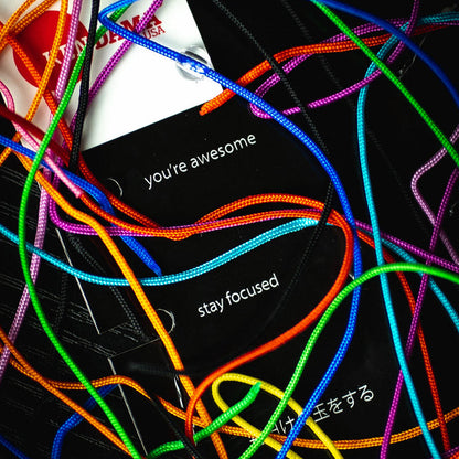 KENDAMA USA Extra Long Kendama Strings - Pack of 10 Colors with Bearings(クリックポスト 送料無料)