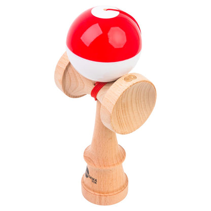KENDAMA USA Kaizen Kendama ジェット シェイプ ハーフスプリット レッド