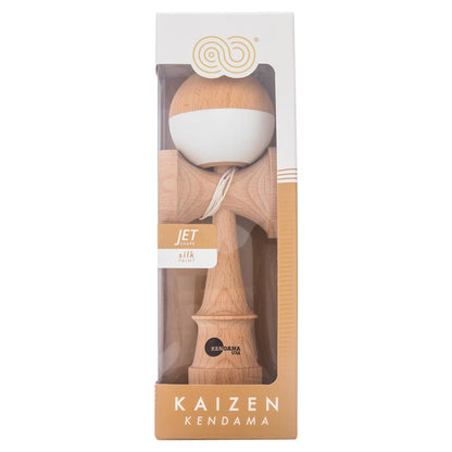 KENDAMA USA Kaizen Kendama ジェット シェイプ ハーフスプリット ナチュラル