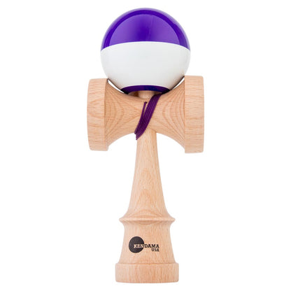 KENDAMA USA Kaizen Kendama Jet Shape Half Split Purple