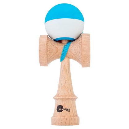 KENDAMA USA Kaizen Kendama Jet Shape Half Split Blue