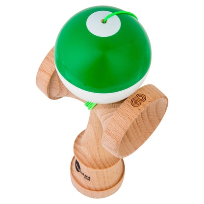 KENDAMA USA Kaizen Kendama ジェット シェイプ ハーフスプリット グリーン