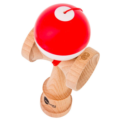 KENDAMA USA Kaizen Kendama ジェット シェイプ ハーフスプリット レッド