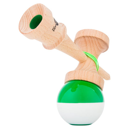 KENDAMA USA Kaizen Kendama ジェット シェイプ ハーフスプリット グリーン