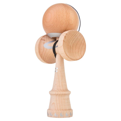 KENDAMA USA Nobu Nori Pro Model v3 - Saga Shape Natural Ken Silk Paint