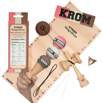 KROM STROGO Neapolitan CHOCOLATE