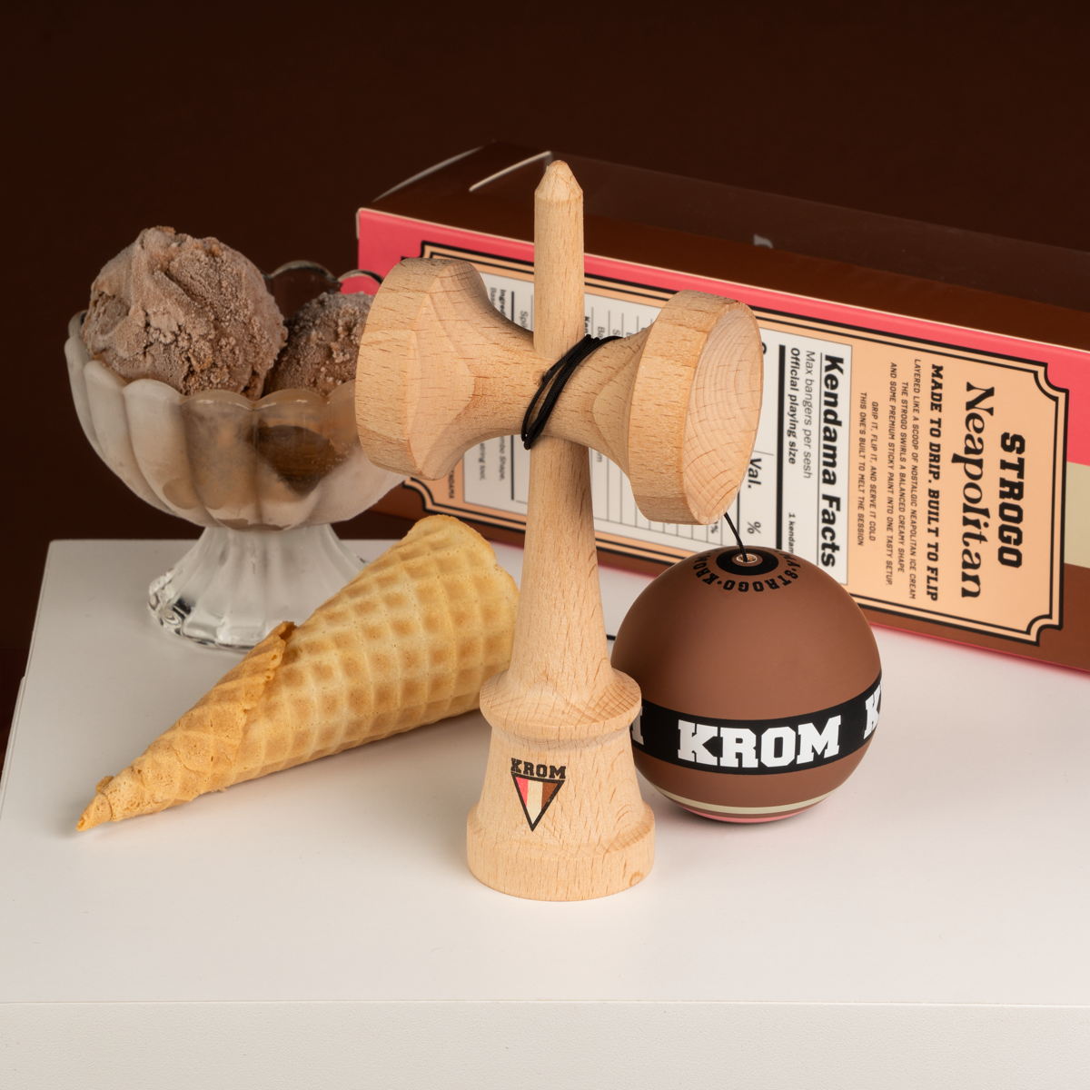 KROM STROGO Neapolitan CHOCOLATE