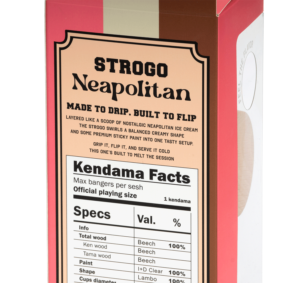 KROM STROGO Neapolitan STRAWBERRY（ストロゴ） – FANKEN