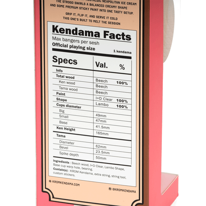 KROM STROGO Neapolitan VANILLA