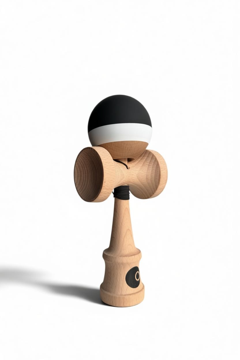 Okendama Candy Full Beech AntiSkid BLACK-WHITE
