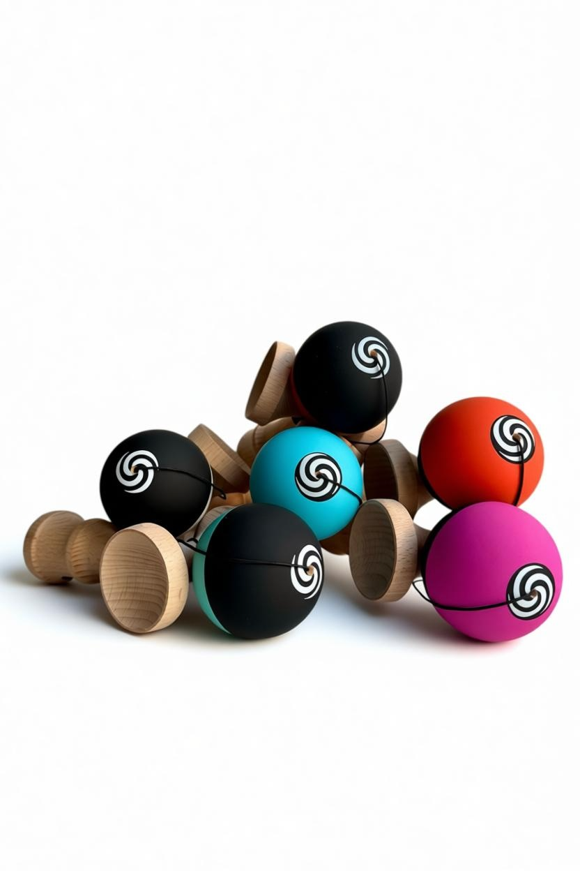 Okendama Candy Full Beech AntiSkid BLUE-BLACK