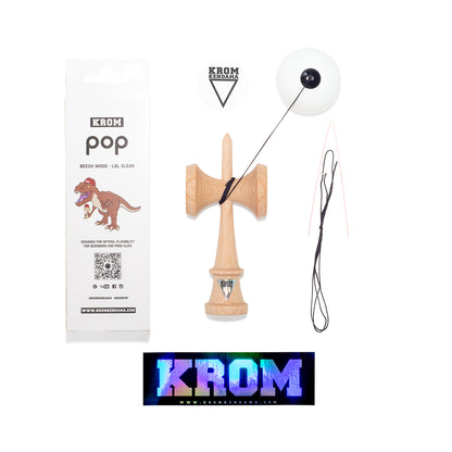 KROM POP LOL スティッキークリア ホワイト