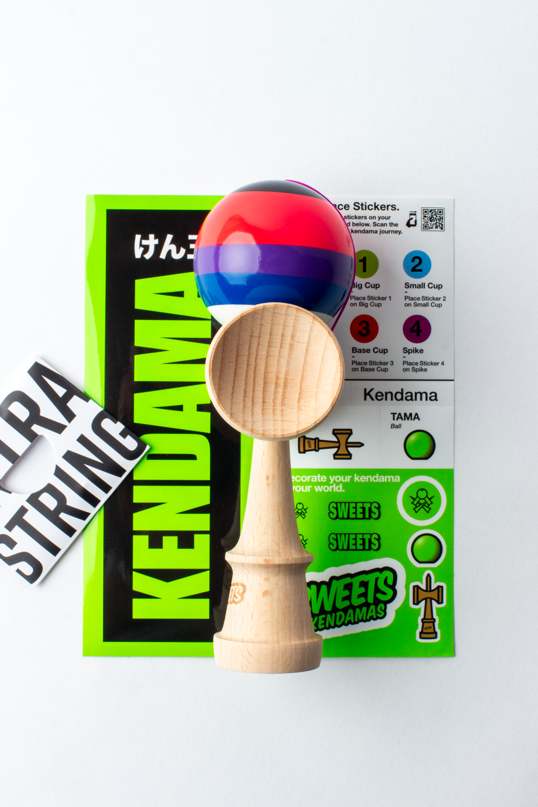 SWEETS KENDAMA Classic 5 Stripe - Slushy