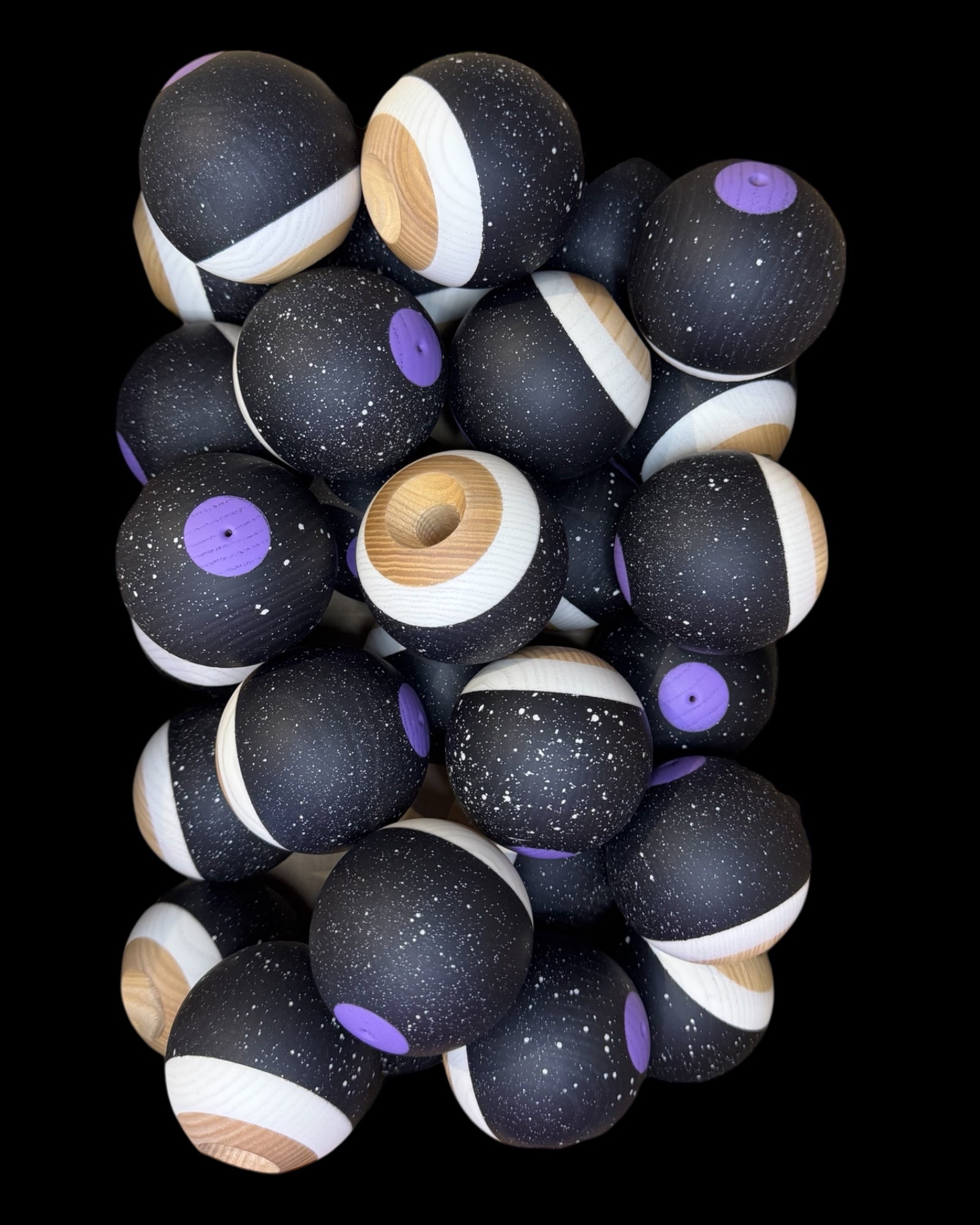 Okendama TAMA only - Ash - Splatter Black (White/na) – FANKEN
