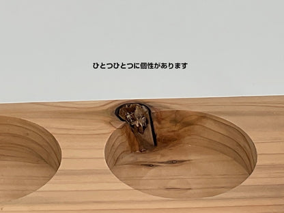 筒けん ５連筒けんショート　スノーオレンジ（ヒノキ）