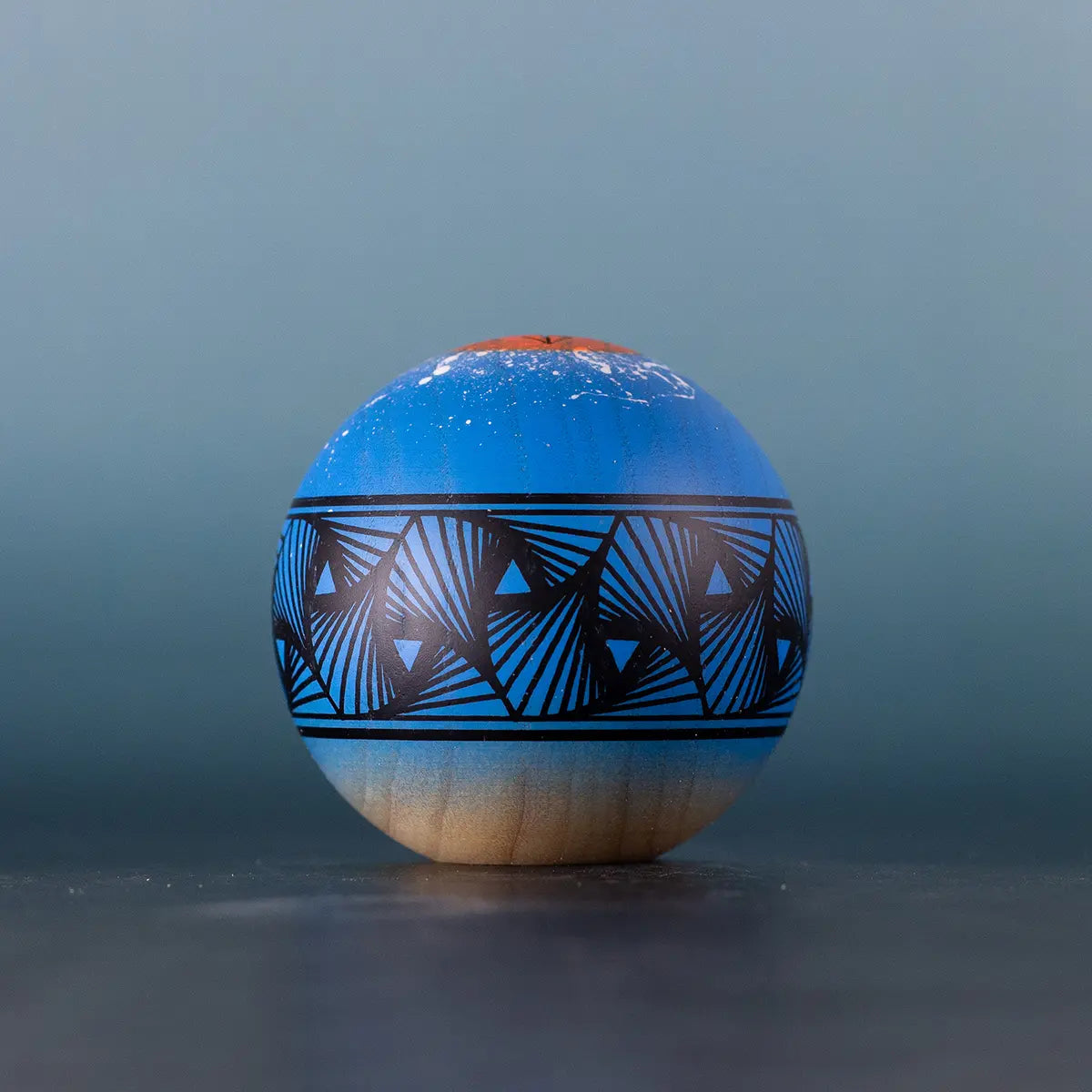 KENDAMA ISRAEL Blue/Orange Faded TETRAH TAMA ONLY