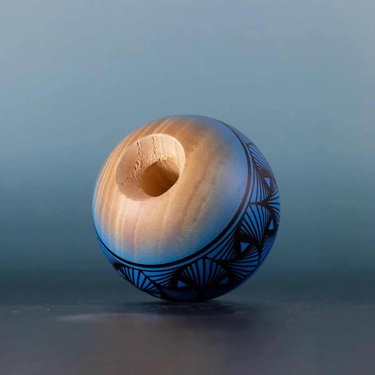 KENDAMA ISRAEL Blue/Orange Faded TETRAH TAMA ONLY