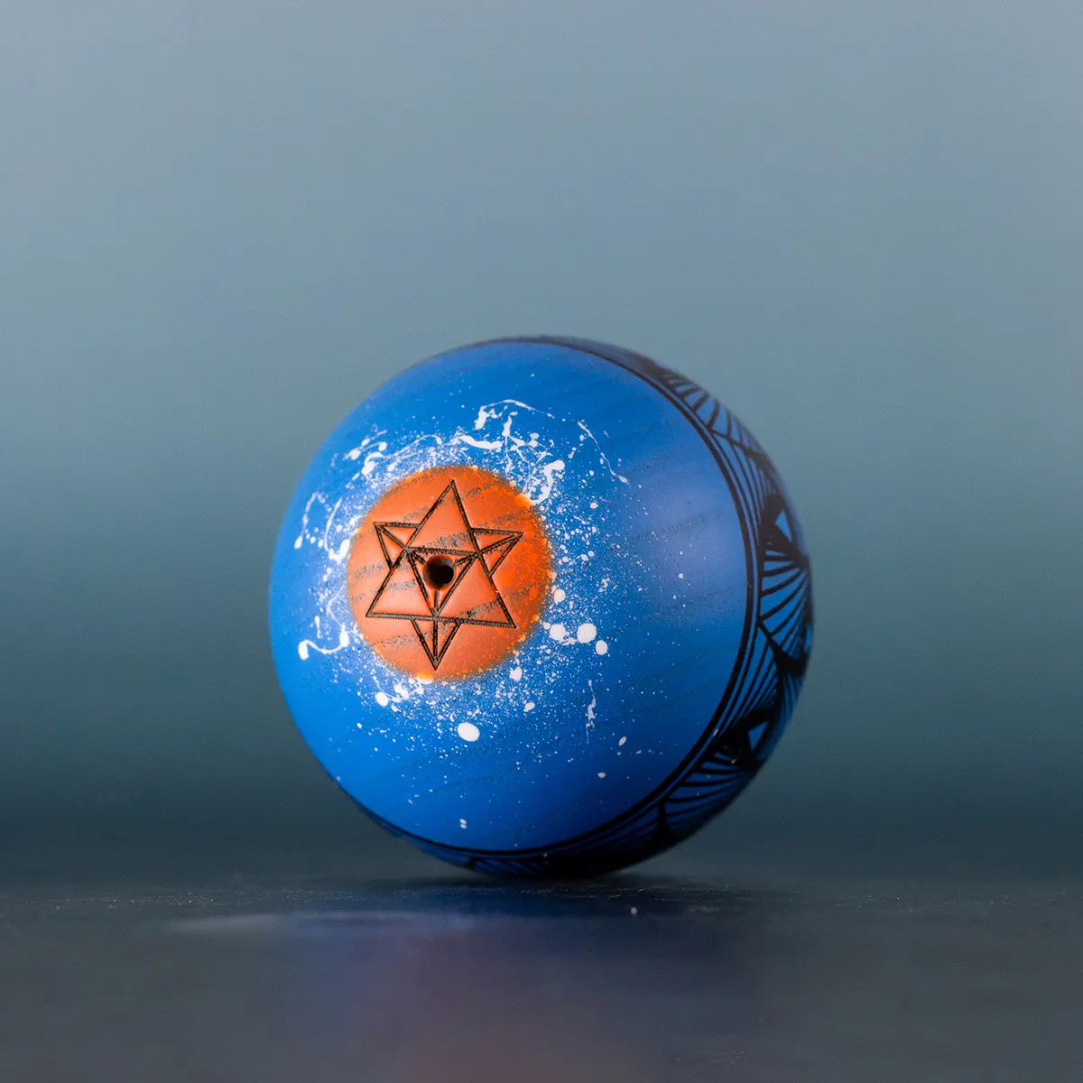 KENDAMA ISRAEL Blue/Orange Faded TETRAH TAMA ONLY