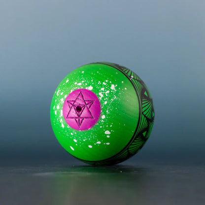 KENDAMA ISRAEL Green/Purple Faded TETRAH TAMA ONLY