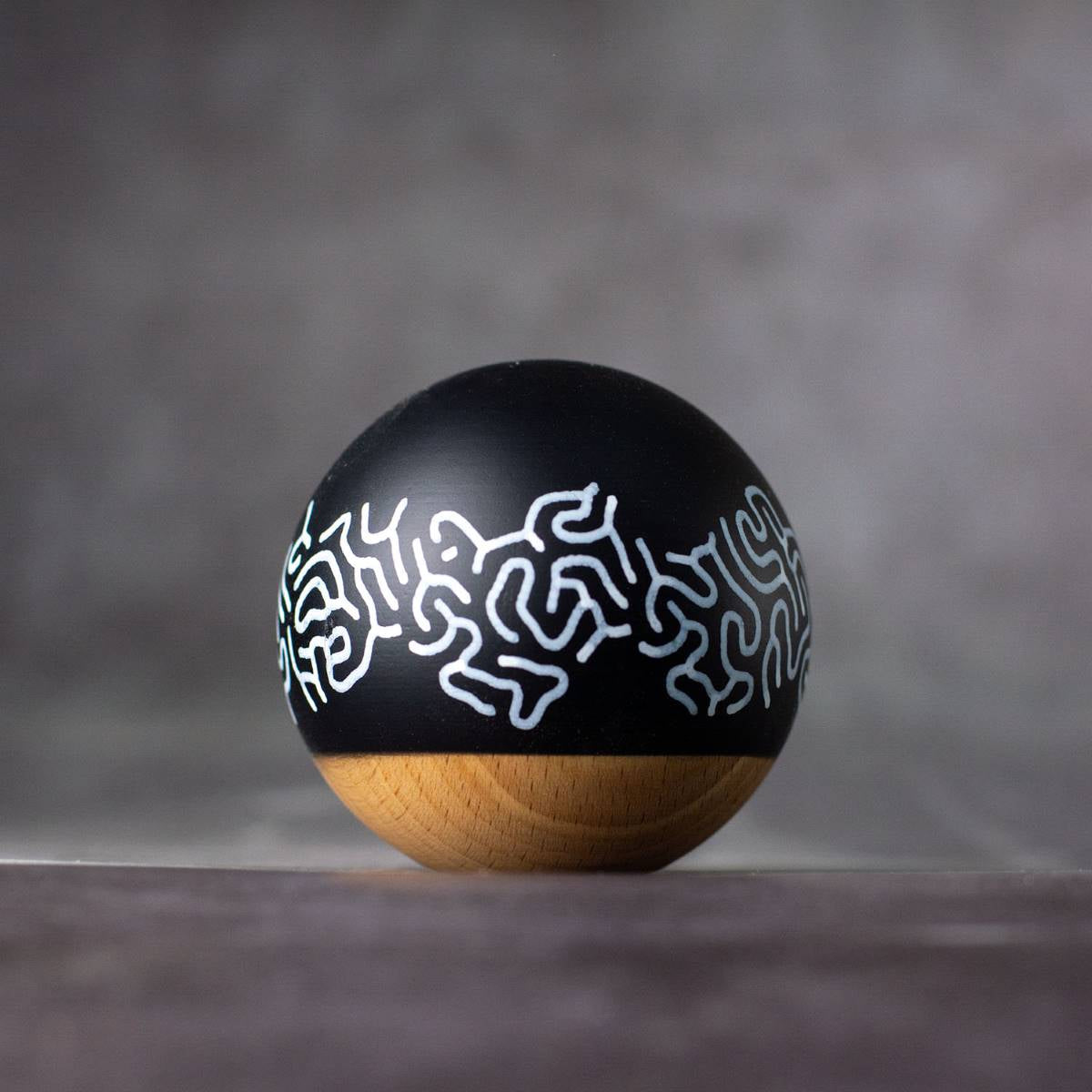 KENDAMA ISRAEL BLACK MAGMA – RHINO CLEAR TAMA ONLY