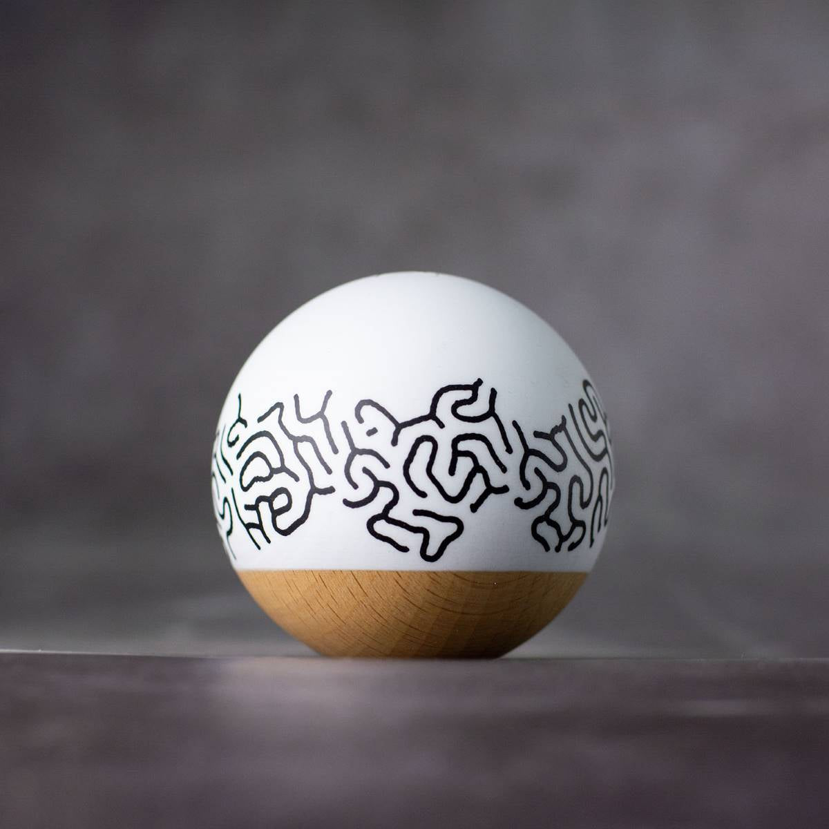 KENDAMA ISRAEL WHITE MAGMA – RHINO CLEAR TAMA ONLY – FANKEN