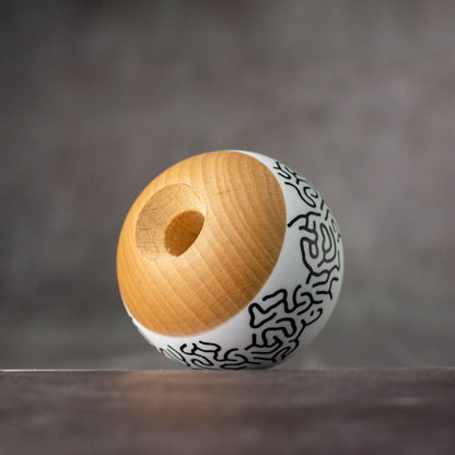 KENDAMA ISRAEL WHITE MAGMA – RHINO CLEAR TAMA ONLY