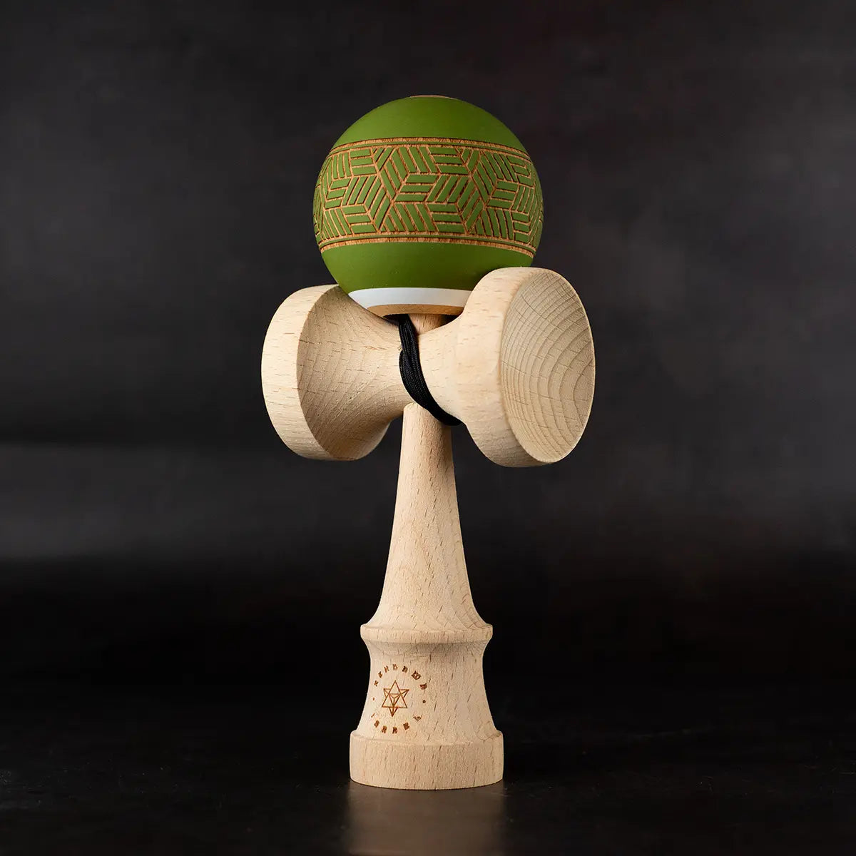 Israel Dark Green CUBE Kendama