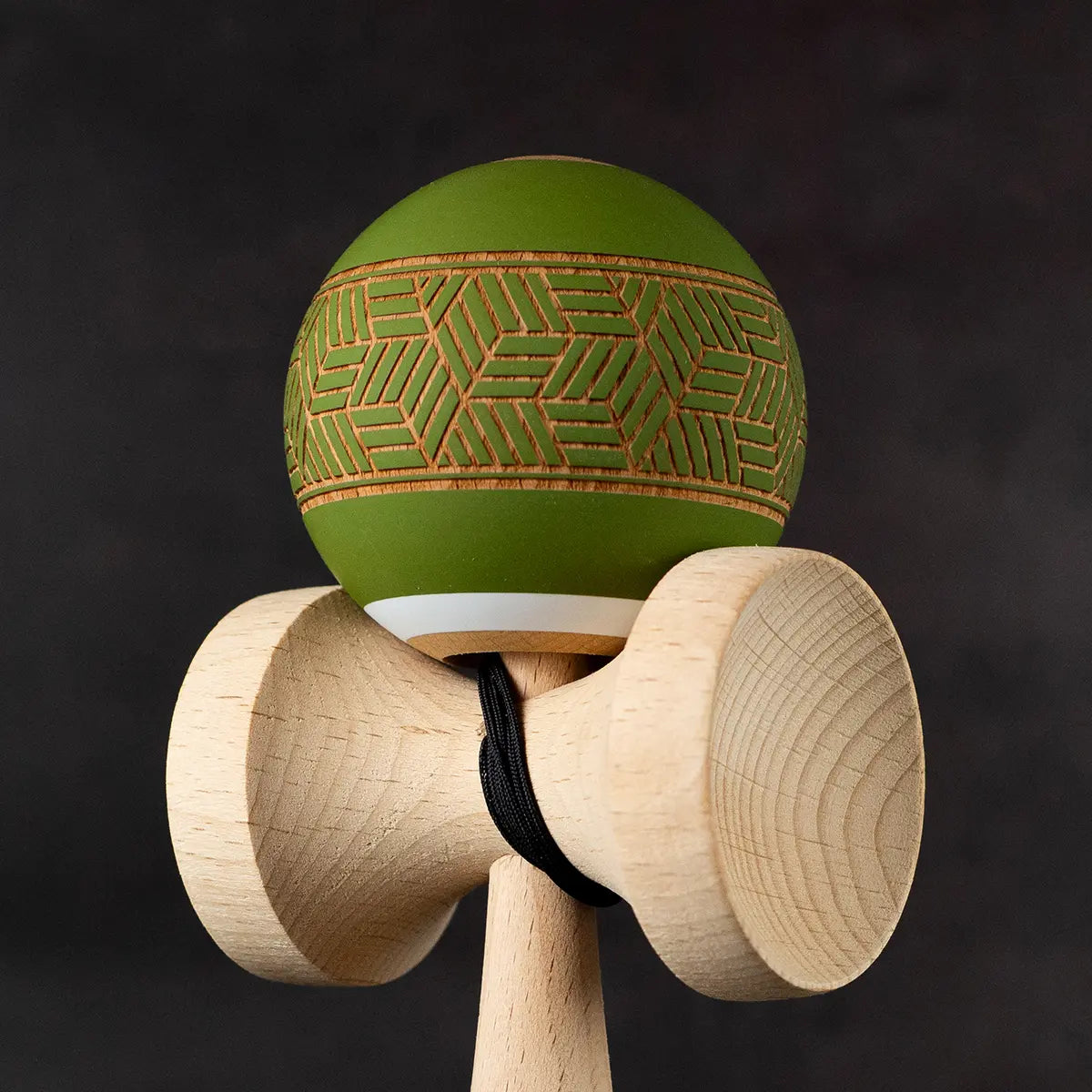 Israel Dark Green CUBE Kendama