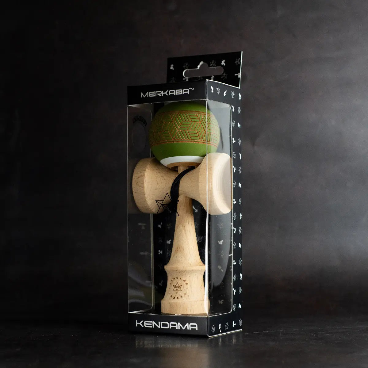 Israel Dark Green CUBE Kendama