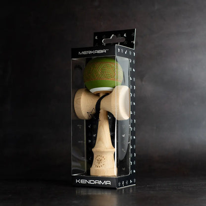 Israel Dark Green CUBE Kendama