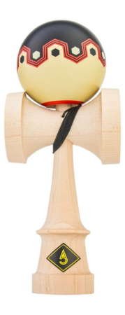 KUSA 限定 CRAFT ORIGAMI Black＆Tan Luna shape Maple silkpainte CFTKZN102