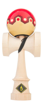 KUSA 限定 CRAFT ORIGAMI Red＆Tan Luna shape Maple superstick painte CFTKZN202